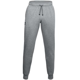 Spodnie męskie Under Armour Rival Fleece Jogger szare 1357128 012