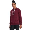 Bluza damska Under Armour Rival Fleece HB Hoodie burgund 1356317 627