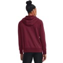 Bluza damska Under Armour Rival Fleece HB Hoodie burgund 1356317 627