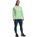 Bluza damska Under Armour Rival Fleece Logo Hoodie zielona 1356318 335