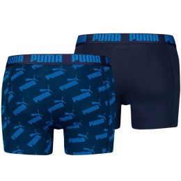 Bokserki Puma Men Aop Boxer 2P granatowe 935054 02