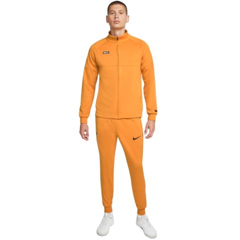 Dres męski Nike DF FC Football Tracksuit żółty DC9065 738