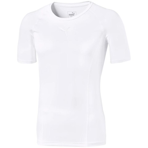 Koszulka męska Puma LIGA Baselayer Tee SS biała 655918 04