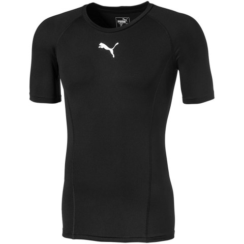 Koszulka męska Puma LIGA Baselayer Tee SS czarna 655918 03