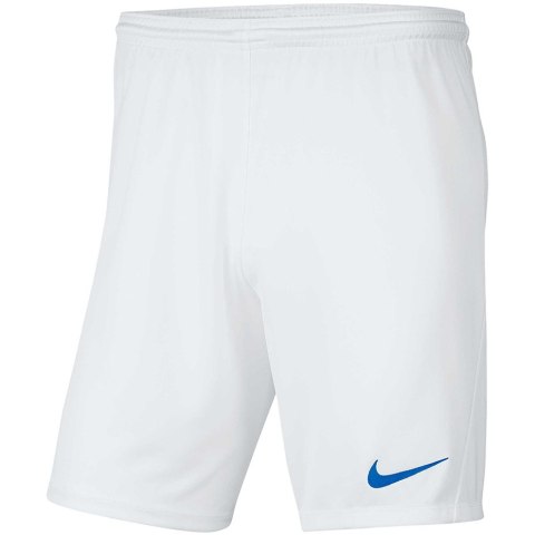 Spodenki męskie Nike NK Df Park III Short NB K białe BV6855 104