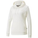 Bluza damska Puma ESS+ Embroidery Hoodie TR biała 848332 99