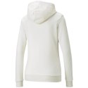 Bluza damska Puma ESS+ Embroidery Hoodie TR biała 848332 99