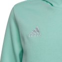 Bluza dla dzieci adidas Entrada 22 Hoody miętowa HC5066