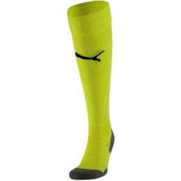 Getry piłkarskie Puma Team LIGA Socks Core limonkowe 703441 33