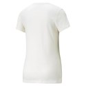 Koszulka damska Puma ESS+ Embroidery Tee kremowa 848331 99