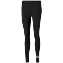 Legginsy damskie Puma Essentials+ Metallic czarne 848307 51