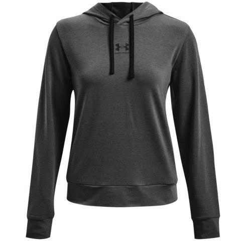 Bluza damska Under Armour Rival Terry Hoodie grafitowa 1369855 010