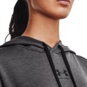 Bluza damska Under Armour Rival Terry Hoodie grafitowa 1369855 010