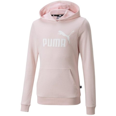 Bluza dla dzieci Puma ESS Logo Hoodie TR różowa 587030 16