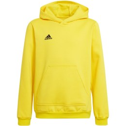 Bluza dla dzieci adidas Entrada 22 Hoody żółta HI2142