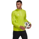 Bluza męska adidas Entrada 22 Training Top limonkowa HC5057