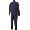 Dres męski Puma Train Rain Fav Knitted Tracksuit granatowy 521682 06