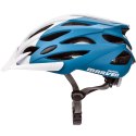 Kask rowerowy Meteor Marven M 55-58 cm biało-różowo-niebieski 25176