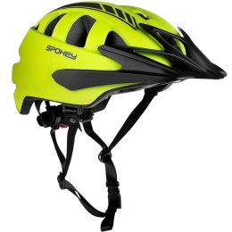 Kask rowerowy Spokey Speed 58-61 cm zielono-czarny 926883