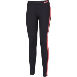 Legginsy damskie Joma Ascona Long Tight czarno-różowe 901127.119