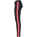 Legginsy damskie Joma Ascona Long Tight czarno-różowe 901127.119