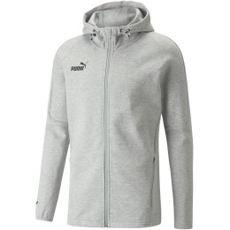 Bluza męska Puma teamFINAL Casuals Hooded Jkt szara 657383 33