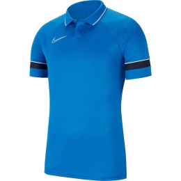 Koszulka dla dzieci Nike Dri-FIT Academy 21 Polo SS niebieska CW6106 463