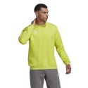 Bluza męska adidas Entrada 22 Sweat Top limonkowa HC5049