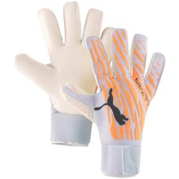 Rękawice bramkarskie Puma Ultra Grip 1 Hybrid Pro szaro-pomarańczowe 41786 05