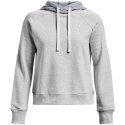 Bluza damska Under Armour Rival Fleece CB Hoodie szara 1373031 014