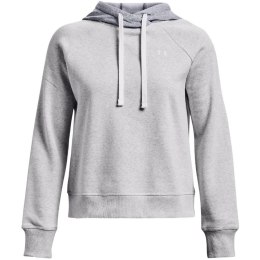 Bluza damska Under Armour Rival Fleece CB Hoodie szara 1373031 014