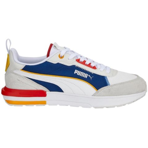 Buty Puma R22 Blazing beżowo-niebiesko-czerwone 383462 12