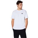 Koszulka męska Kappa Veer Loose Fit biała 707389 11-0601