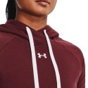 Bluza damska Under Armour Rival Fleece HB Hoodie czerwona 1356317 690