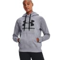 Bluza damska Under Armour Rival Fleece Logo Hoodie szara 1356318 035