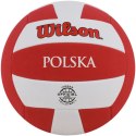 Piłka siatkowa Wilson Super Soft Play VB Polska offcial size biało-czerwona WTH90118XBPO