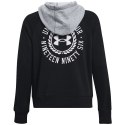 Bluza damska Under Armour Rival Fleece CB Hoodie czarna 1373031 001