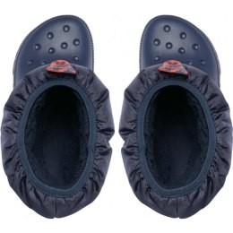 Buty zimowe dla dzieci Crocs Classic neo Puff granatowe 207684 410