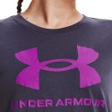 Koszulka damska Under Armour Live Sportstyle Graphic SSC fioletowa 1356305 558