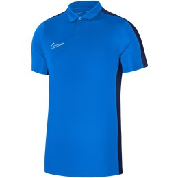 Koszulka męska Nike DF Academy 23 SS Polo niebieska DR1346 463