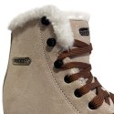 Łyżwy figurowe Roces Suede Eco-Fur beżowo-brązowe 450702 00001