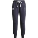 Spodnie damskie Under Armour Rival Fleece Jogger szare 1356416 558