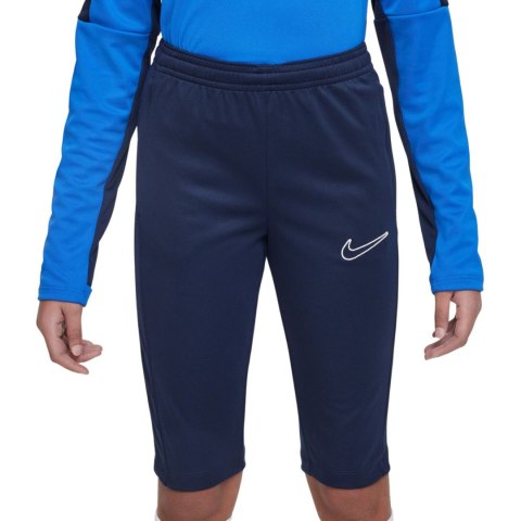 Spodnie dla dzieci Nike Dri-FIT Academy 23 3/4 granatowe DR1369 451