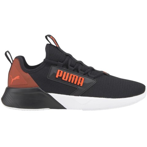 Buty męskie do biegania Puma Retaliate Block czarno-pomarańczowe 195549 05