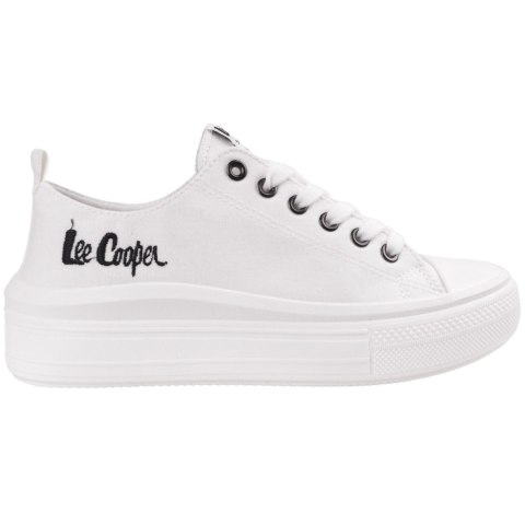 Buty damskie Lee Cooper białe LCW-23-44-1623LA