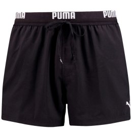 Spodenki kąpielowe męskie Puma Logo Short Lenght czarne 907659 03