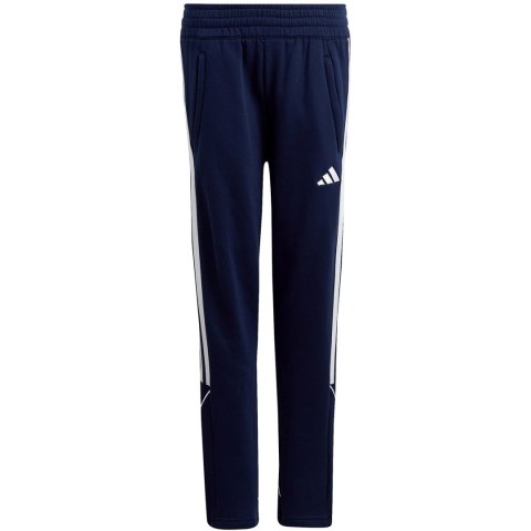 Spodnie dla dzieci adidas Tiro 23 League Sweat granatowe HS3615