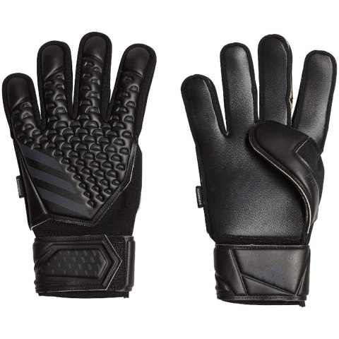 Rękawice bramkarskie adidas Predator Match Fingersave czarne HY4076