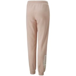 Spodnie dla dzieci Puma Alpha Sweatpants FL cL G różowe 670222 47