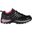 Buty trekkingowe damskie CMP Rigel Low WP czarno-różowe 3Q5445661UE